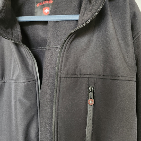 Black Softshell Jacket - Picture 2 of 5